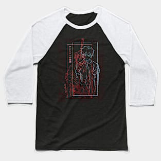 Denji's Door|Chainsawman Manga Anime Baseball T-Shirt